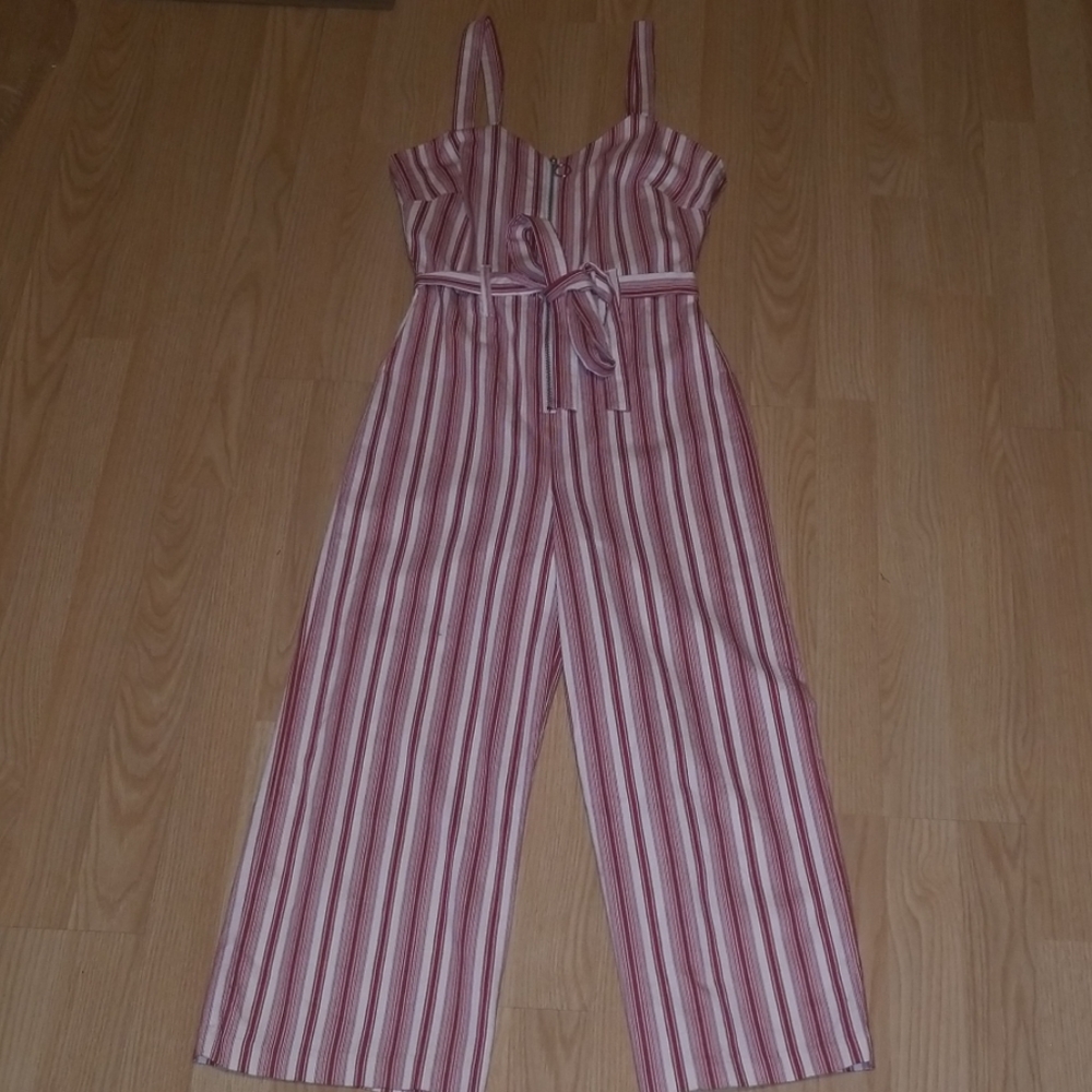 Striped Jumpsuit